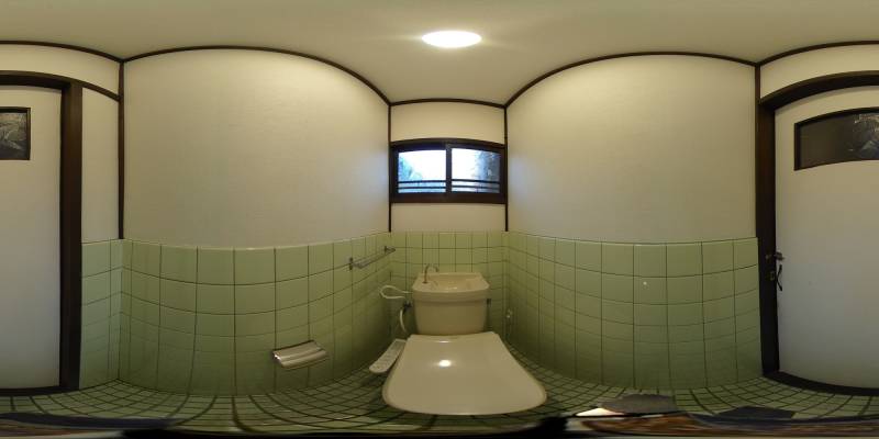 パノラマ画像トイレ