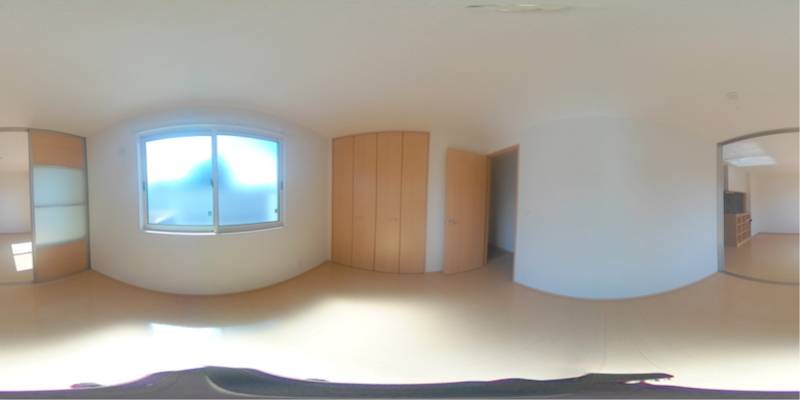 パノラマ画像洋室