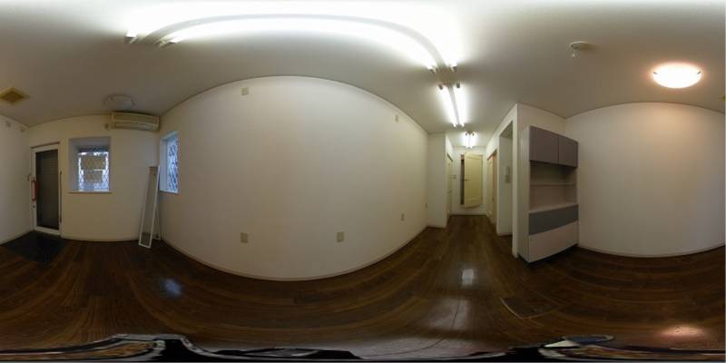 パノラマ画像リビング