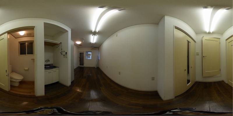 パノラマ画像リビング