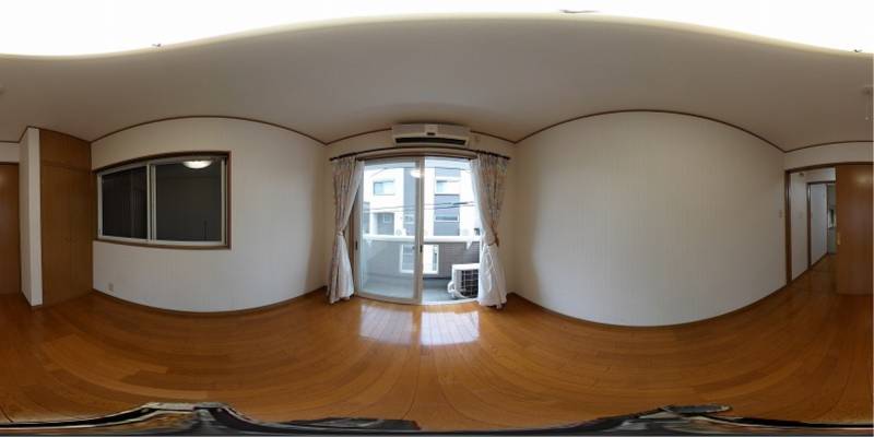 パノラマ画像洋室