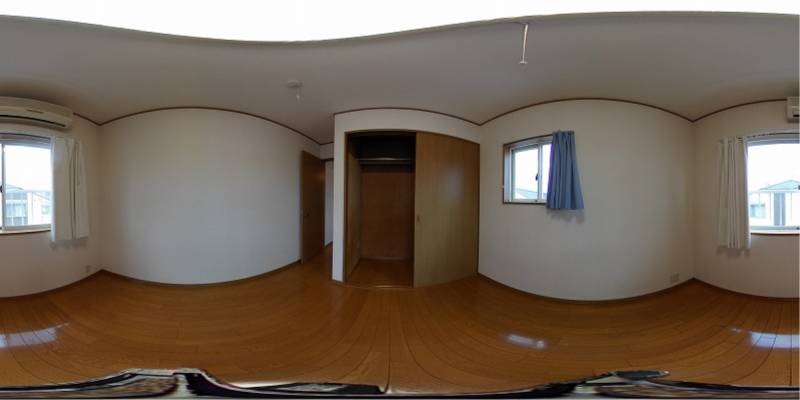 パノラマ画像洋室