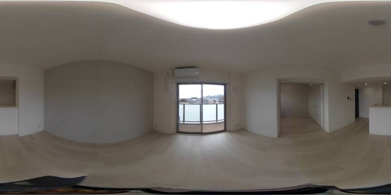 パノラマ画像リビング