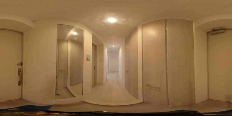 パノラマ画像玄関