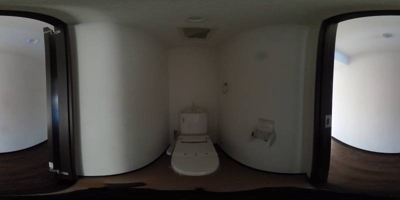 パノラマ画像トイレ