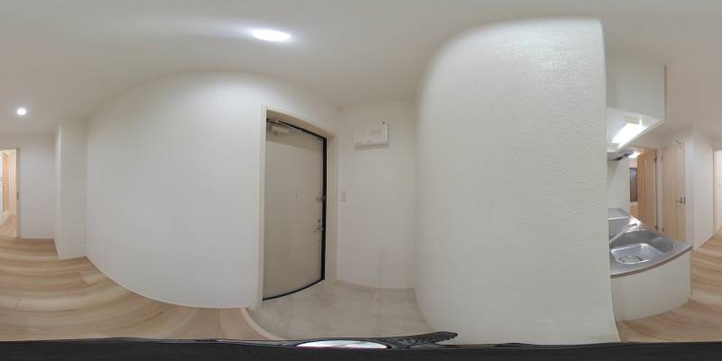 パノラマ画像玄関