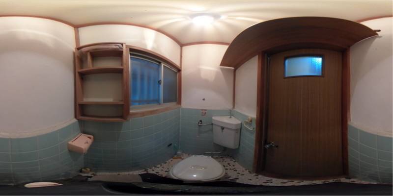 パノラマ画像トイレ