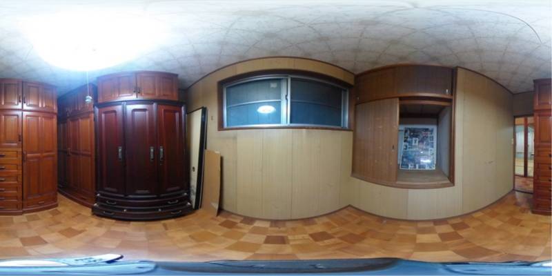 パノラマ画像洋室