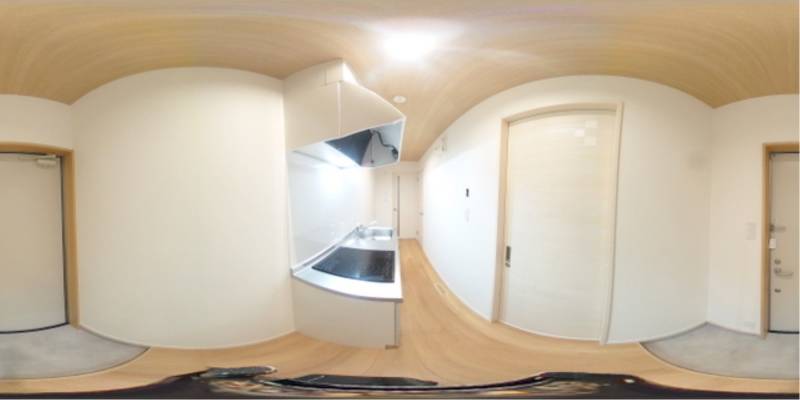 パノラマ画像玄関