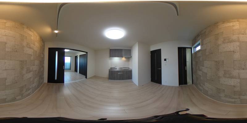 パノラマ画像リビング