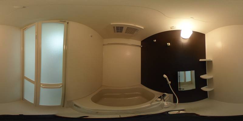パノラマ画像バスルーム