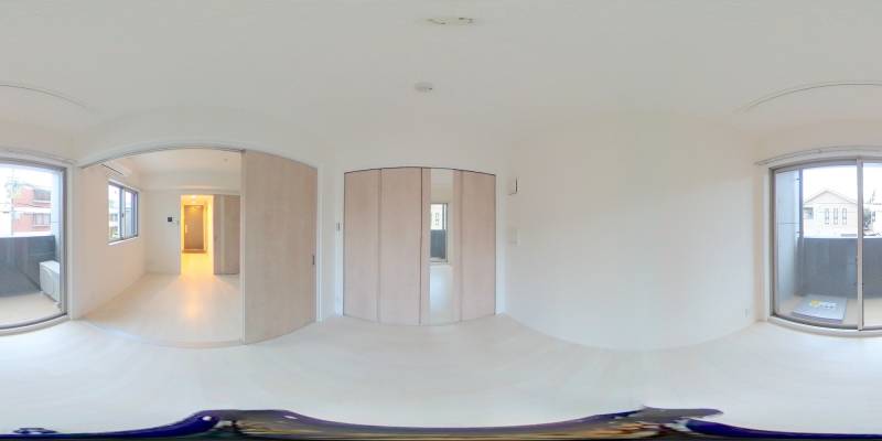 パノラマ画像洋室