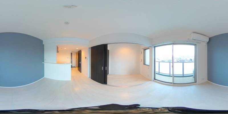 パノラマ画像リビング