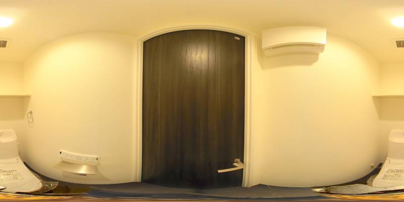 パノラマ画像トイレ