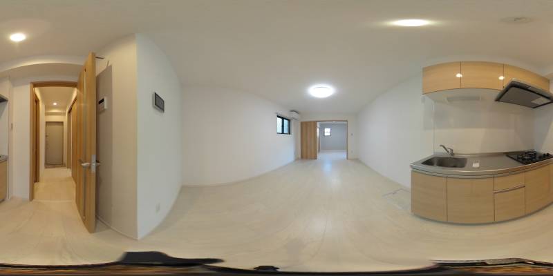 パノラマ画像リビング