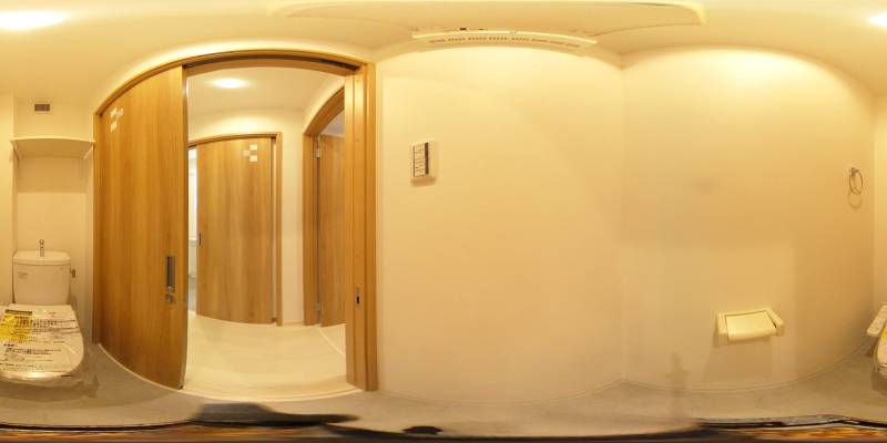 パノラマ画像トイレ