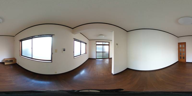 パノラマ画像リビング