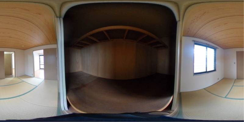 パノラマ画像収納