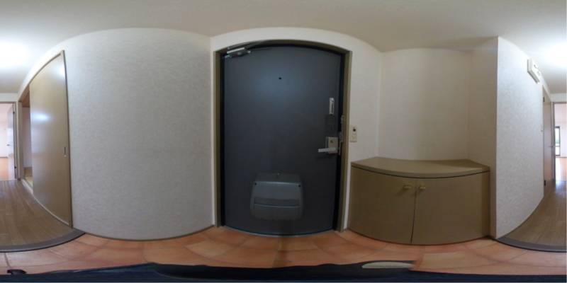 パノラマ画像玄関