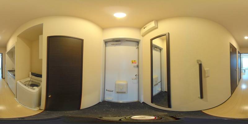 パノラマ画像玄関