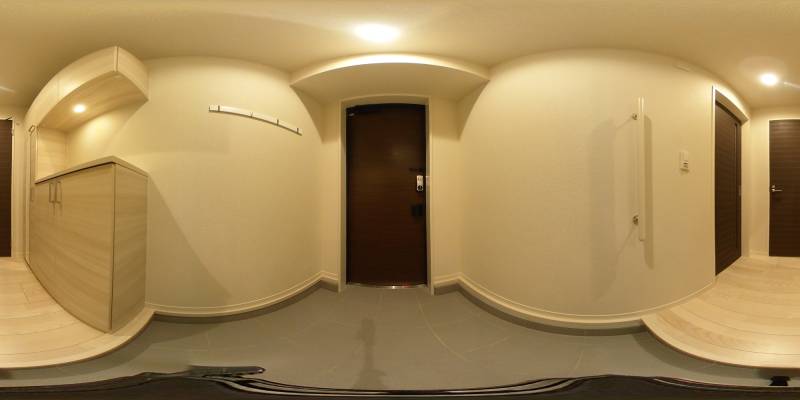 パノラマ画像玄関