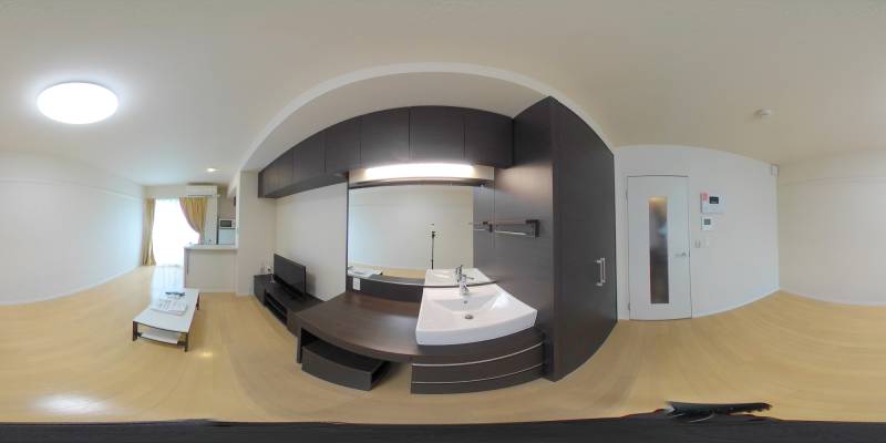 パノラマ画像洗面所