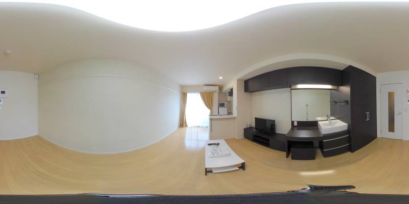 パノラマ画像洋室