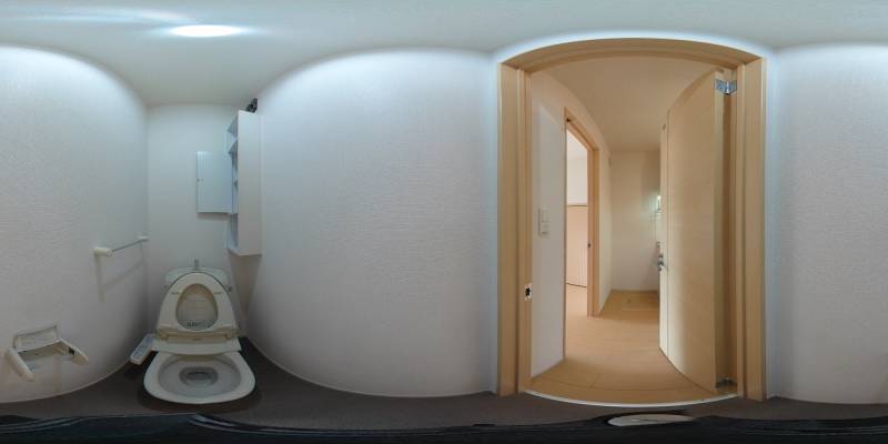 パノラマ画像トイレ