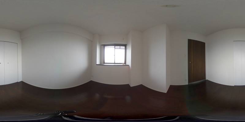 パノラマ画像洋室