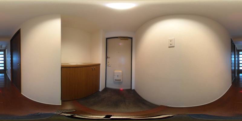 パノラマ画像玄関