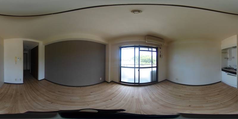 パノラマ画像洋室