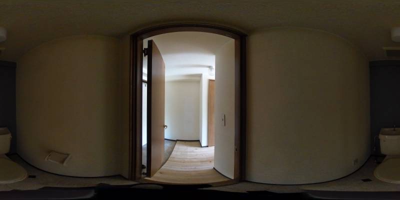 パノラマ画像トイレ