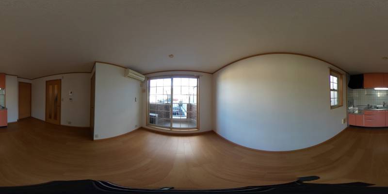 パノラマ画像リビング