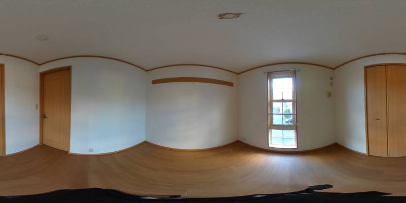 パノラマ画像洋室