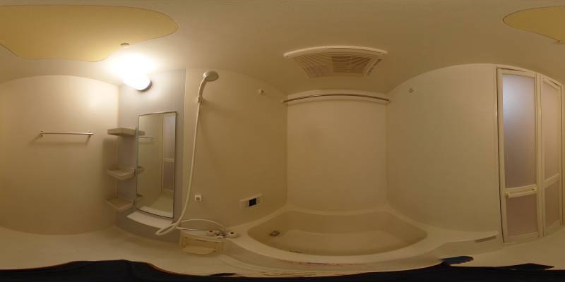 パノラマ画像バスルーム