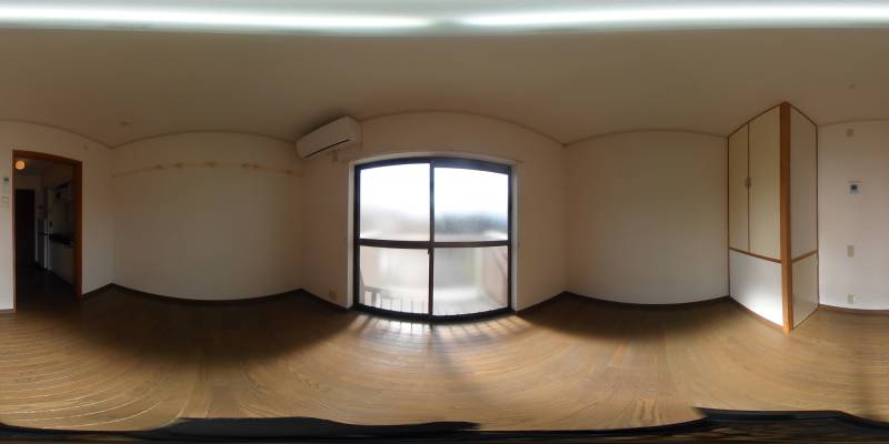 パノラマ画像洋室