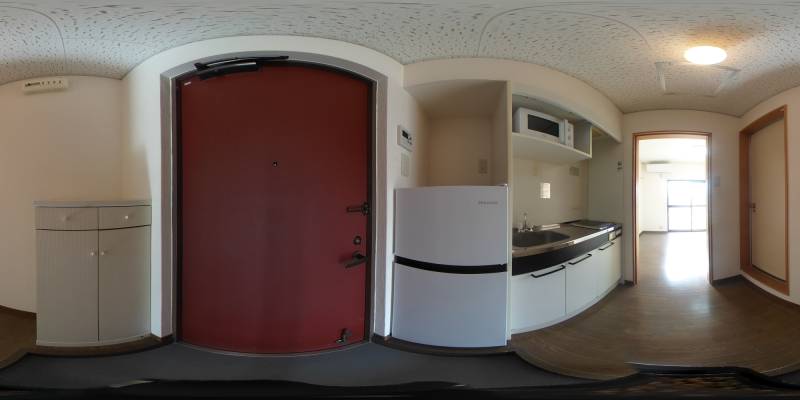 パノラマ画像玄関