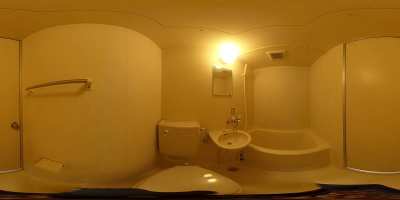 パノラマ画像洗面所