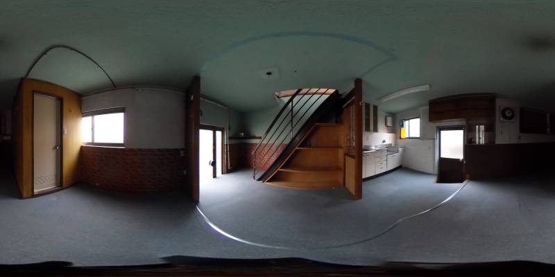 パノラマ画像リビング