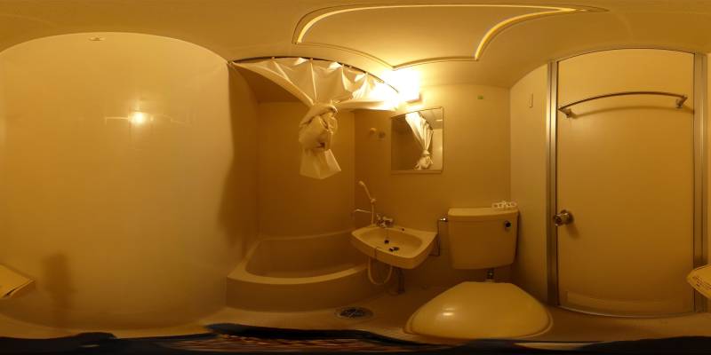 パノラマ画像洗面所