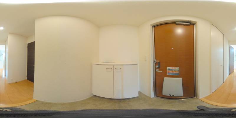 パノラマ画像玄関