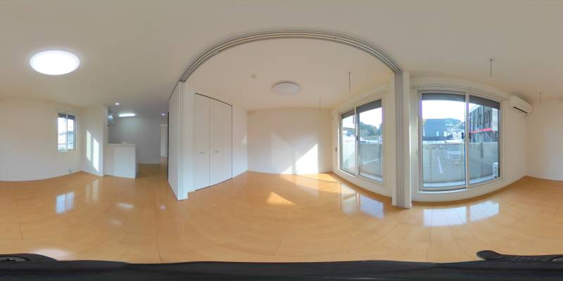 パノラマ画像リビング