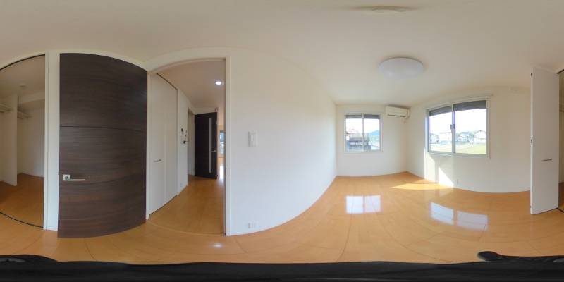 パノラマ画像洋室