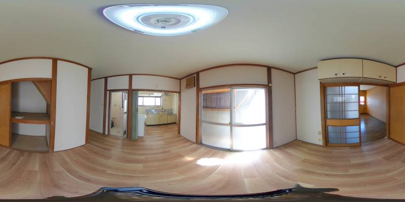 パノラマ画像洋室