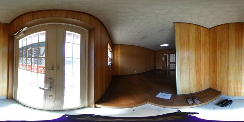 パノラマ画像玄関