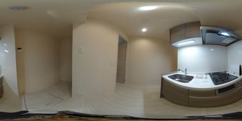 パノラマ画像キッチン