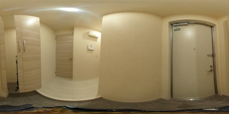 パノラマ画像玄関