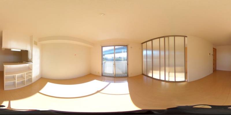 パノラマ画像リビング