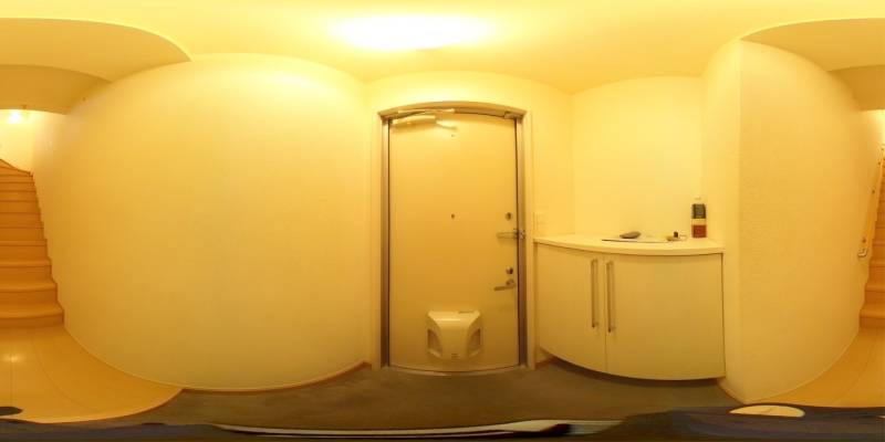 パノラマ画像玄関