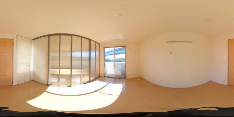 パノラマ画像洋室